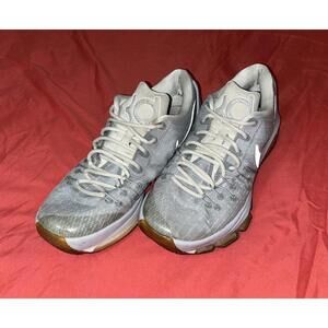 Men’s Nike KD 8 - Easter Wolf Grey Basketball Shoes - Size 9 - 749375-002